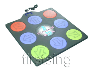 Show details for FirstSing  PSX2072 Large DDR Hard Plastic Arcade Dance Pad Picture of FirstSing  PSX2072 Large DDR Hard Plastic Arcade Dance Pad