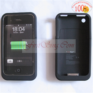 Show details for FirstSing FS27049 iPower Case with Built-In Rechargeable Li-Ion Battery for iPhone 3G/3G S Picture of FirstSing FS27049 iPower Case with Built-In Rechargeable Li-Ion Battery for iPhone 3G/3G S