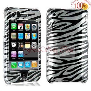 Show details for FirstSing FS21108 Zebra Design Phone Protector Case for iPhone 3G 2nd Generation Picture of FirstSing FS21108 Zebra Design Phone Protector Case for iPhone 3G 2nd Generation