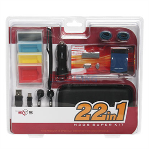 Show details for FirstSing FS40021 for 3DS 22in1 Travel Kit Picture of FirstSing FS40021 for 3DS 22in1 Travel Kit