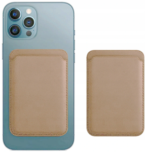 Show details for Leather Magnetic Phone Wallet for iPhone 12 Picture of Leather Magnetic Phone Wallet for iPhone 12