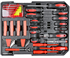 Picture of Toolbox 186 Pieces in Chrome Vanadium Steel and Trolley