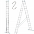 Picture of Ladder 2x14 Stepped Aluminum Painting Ladder