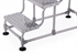 Picture of Aluminum Ladder Storage Stairs 4 Step