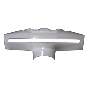 Show details for Replacement Handlebar Front White Shell for RS Picture of Replacement Handlebar Front White Shell for RS