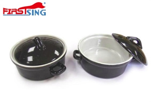 Show details for Firstsing Two Handle Round Mini Cocotte mini ceramic Picture of Firstsing Two Handle Round Mini Cocotte mini ceramic