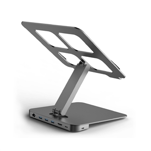 Agrandir l'image de Folding Metal Dissipate Heating Laptop Stand Image de Folding Metal Dissipate Heating Laptop Stand