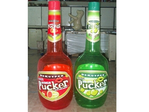 Image de Inflatable Wine Bottle