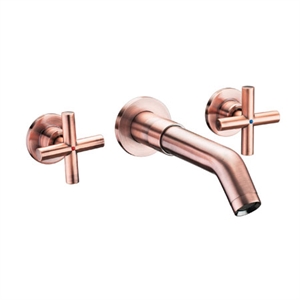 Image de Double handle in-wall washbasin mixer