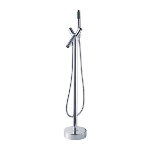 Image de Floor type double handle bathtub mixer