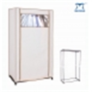 Image de White Assemble Plastic Folding Portable Wardrobe