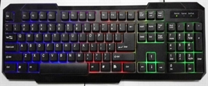 Show details for Rainbow Backlight USB Wired Gaming Keyboard Picture of Rainbow Backlight USB Wired Gaming Keyboard