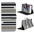Picture of New Stripe Pattern PU Leather flip Case Cover For iPhone6 
