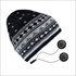 Image de Bluetooth Beanie hat with headphones knitting wool material 