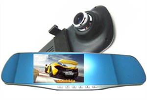 Show details for HD 1080P dual and very wide angle lens driving recorder with Gravity crash lock support  parking support monitoring    motion detection  reverse image function  Picture of HD 1080P dual and very wide angle lens driving recorder with Gravity crash lock support  parking support monitoring    motion detection  reverse image function