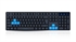 Standard English Version Dangling keys wired USB keyboard の画像