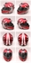 Picture of ICON decal like full face helmet FS-068