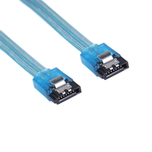 Agrandir l'image de Super speed Sata cable 3.0 7p with latch 6Gbps Image de Super speed Sata cable 3.0 7p with latch 6Gbps
