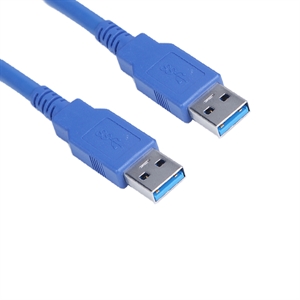 Show details for USB3.0 Super Speed cable A male to A male Picture of USB3.0 Super Speed cable A male to A male