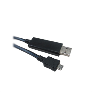 Show details for Visible light data and charging cable with LED Picture of Visible light data and charging cable with LED