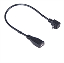 Picture of Micro USB Male to Female Adapter Cable-- 90 degree