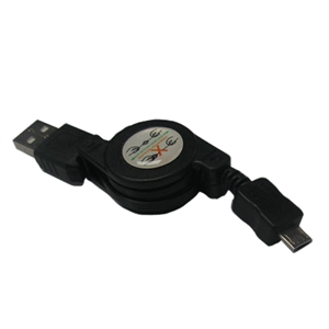 Show details for Retractable USB AM to Micro 5P Data/Charging Cable Picture of Retractable USB AM to Micro 5P Data/Charging Cable