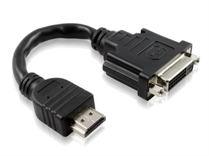 Show details for HDMI Male to DVI Female Adapter Cable Picture of HDMI Male to DVI Female Adapter Cable