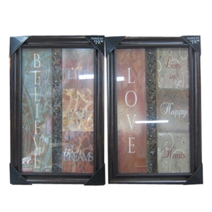 Picture of framed art