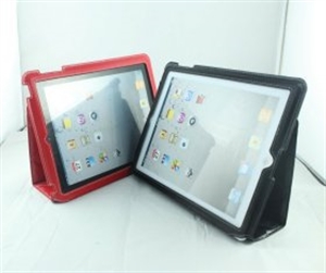Изображение Rhombus design leather cover case for ipad2