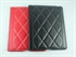 Изображение Rhombus design leather cover case for ipad2