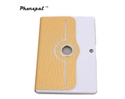 Picture of PU leather blackberry protective case with 360 degree rotate for blackberry playbook