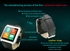 Picture of Bluetooth BT4.0 Smart Watch 1.6" Display Screen for Android IOS Smartphone Pedometer Burglar Alarm Sleep Monitor