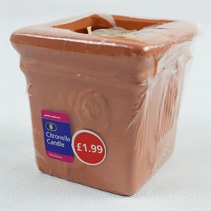 Picture of Rose Terracotta Candle (21020)