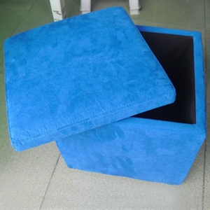 Show details for Ottoman Storage Function  Microfiber covern normal foam MDF frame Picture of Ottoman Storage Function  Microfiber covern normal foam MDF frame