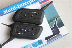 Agrandir l'image de Motorcycle Bluetooth 1000meter DK118-V6 For 6 Riders Interphone Image de Motorcycle Bluetooth 1000meter DK118-V6 For 6 Riders Interphone