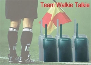 Show details for Wireless Handheld Digital Two Way Radios 250 m For Football Referee Intercom Picture of Wireless Handheld Digital Two Way Radios 250 m For Football Referee Intercom